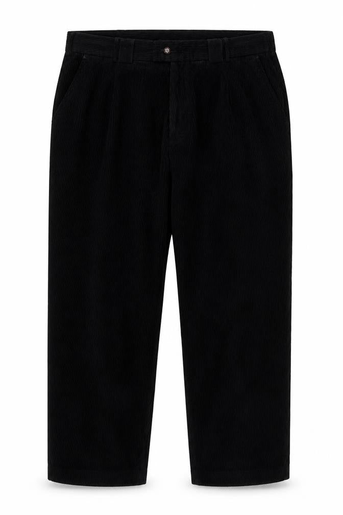 Mens UK Size 44 Harvey Parker   Black Trousers