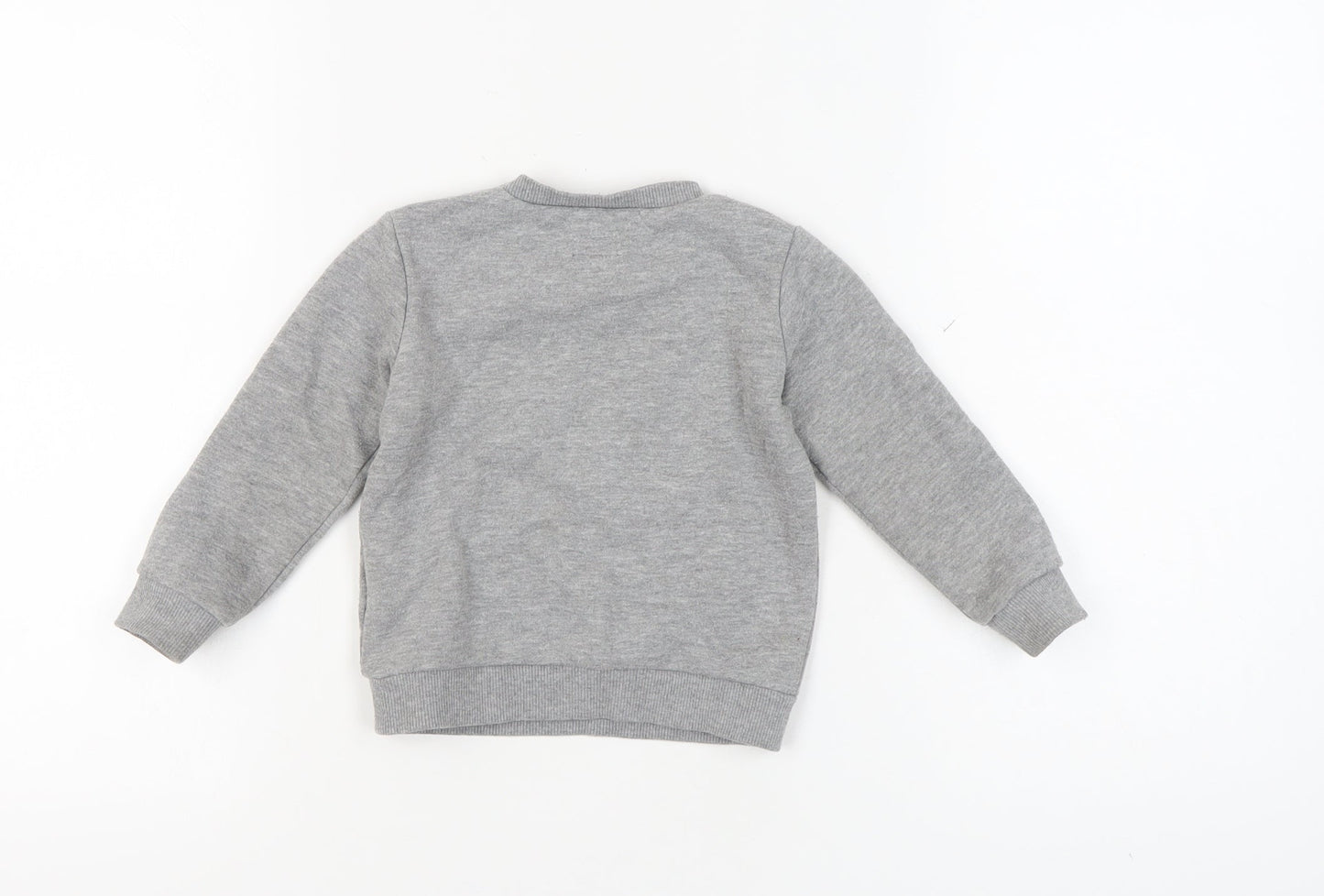 Converse Boys Grey Pullover Sweatshirt 2 Years