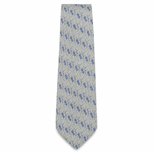 Mens Daniel Hechter Blue Floral 100  Tie