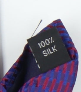 Savoy Taylors Guild Men's Purple Silk Slim Tie