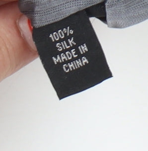 Jasper Conran Men's Grey Silk Tie - Elegant and Timeless