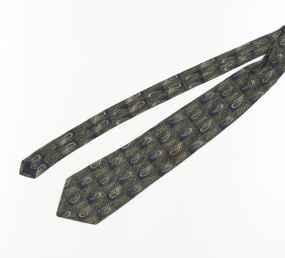 Austin Reed Pure Silk Geometric Blue Men's Tie