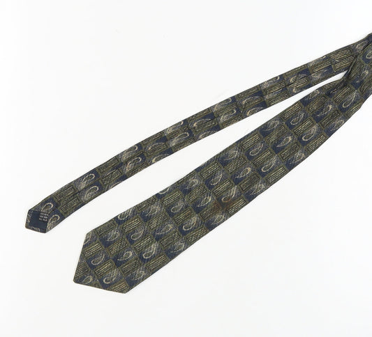 Austin Reed Pure Silk Geometric Blue Men's Tie