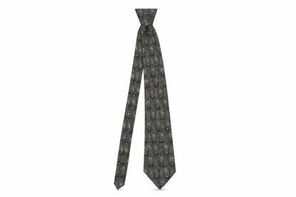 Mens Austin Reed Blue Geometric 100% Silk  Tie