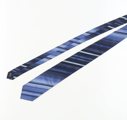 Jasper Conran Blue Silk Striped Men's Designer Tie