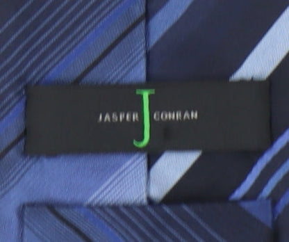 Jasper Conran Blue Silk Striped Men's Designer Tie