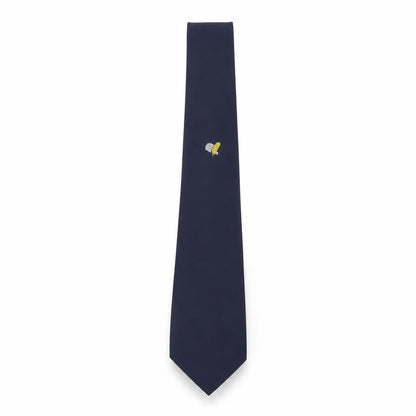 Front view of Toye, Kenning & Spencer Ltd Blue Silk Tie
