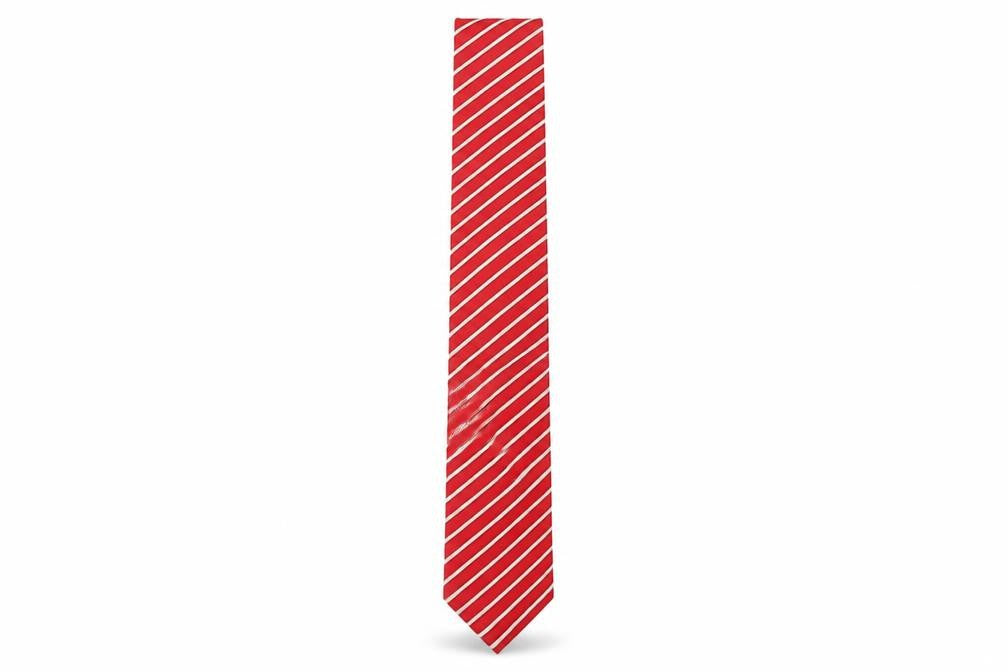 Charles Tyrwhitt Men’s Red Striped Silk Tie