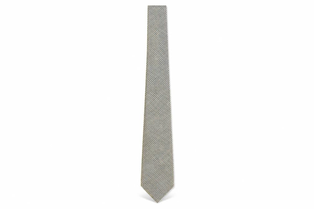 Mens Charles Tyrwhitt Multicoloured Geometric 100% Silk Pointed Tie