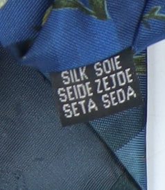 Austin Reed Men's Blue Silk Floral Tie