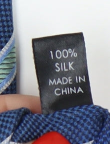 Jeff Banks Men's Blue Silk Striped Tie