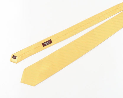 T.M.Lewin Men's Yellow Silk Tie