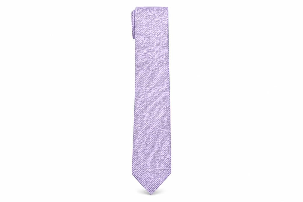 Mens Berwin & Berwin Purple Geometric 100% Silk  Tie