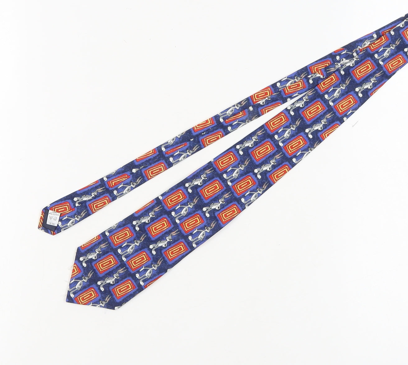 Warner Bros Unisex Blue Looney Tunes Tie One Size
