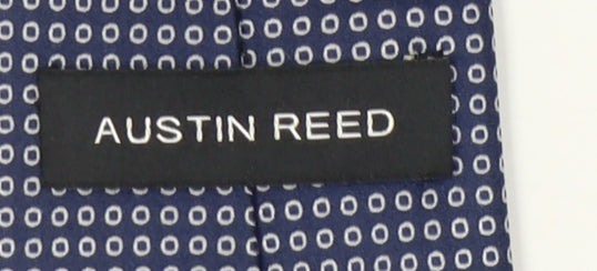 Austin Reed Men's Blue Geometric Silk Tie