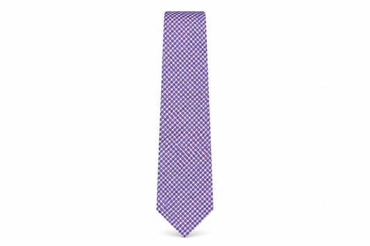Mens Charles Tyrwhitt Multicoloured Plaids & Checks 100% Silk  Tie