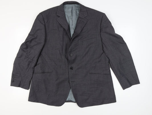 Mens UK Size 46 Marks and Spencer Regular Grey Suit Jacket