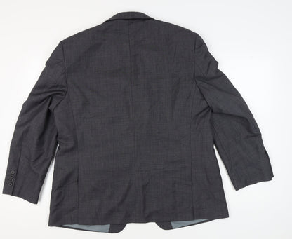 Mens UK Size 46 Marks and Spencer Regular Grey Suit Jacket