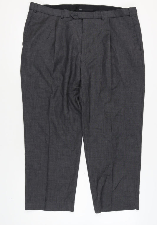 Marks & Spencer Grey Men's Formal Trousers 42
