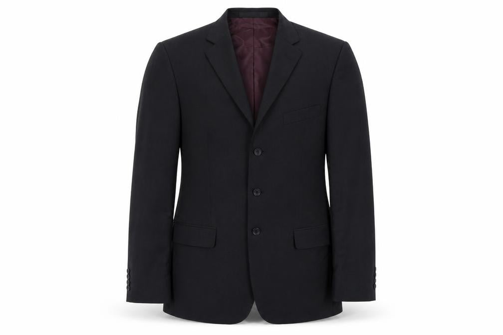 Mens UK Size 40 Marks and Spencer Regular Black Suit Jacket