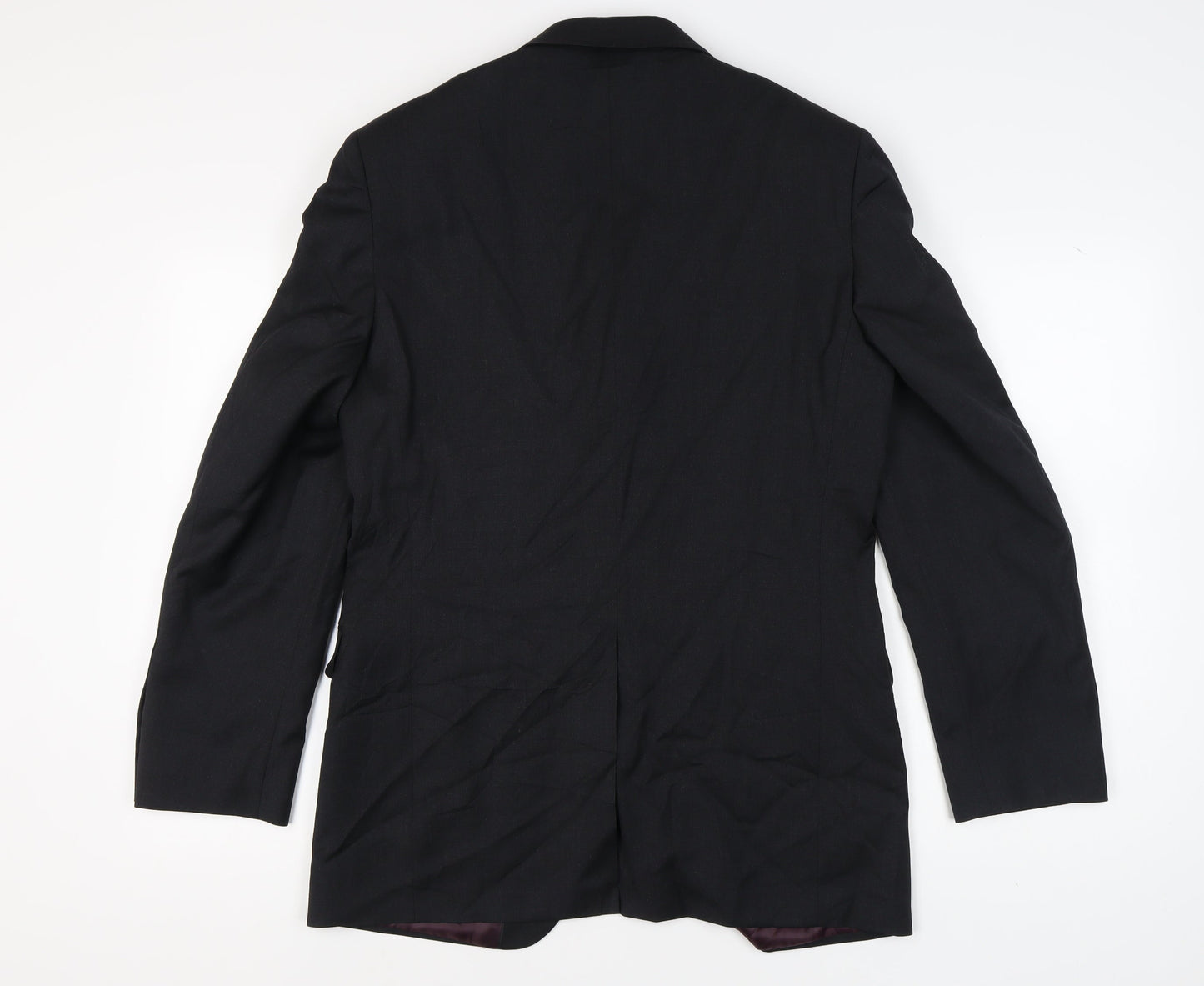 Mens UK Size 40 Marks and Spencer Regular Black Suit Jacket