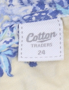 Cotton Traders Women's Multicoloured Floral Shirt