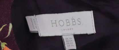 Hobbs Women's Multicoloured Floral Shift Dress Size 12