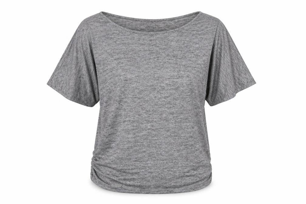 Womens UK Size XS Oasis Grey Basic T-Shirt