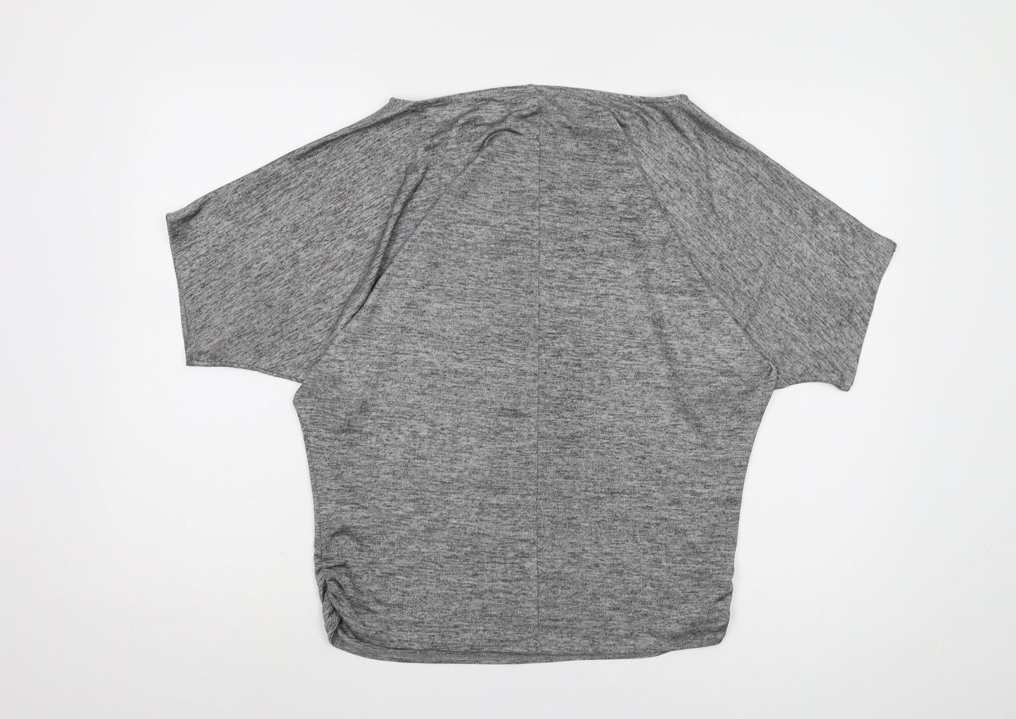 Womens UK Size XS Oasis Grey Basic T-Shirt