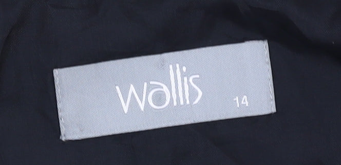 Womens UK Size 14 Wallis Beige Basic Blouse