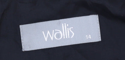 Womens UK Size 14 Wallis Beige Basic Blouse