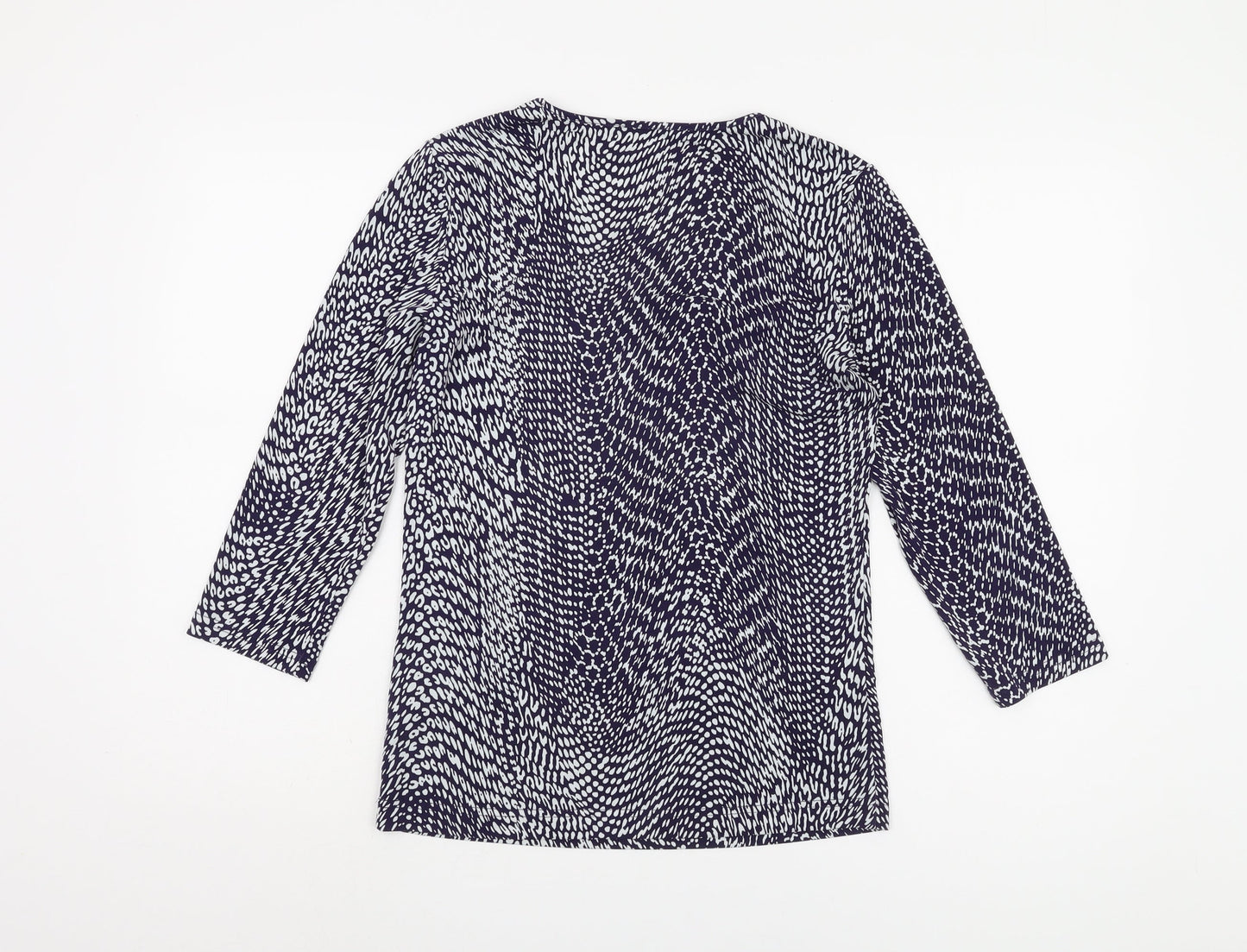 Austin Reed Women's Multicoloured 3/4 Sleeve Top S