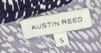 Austin Reed Women's Multicoloured 3/4 Sleeve Top S