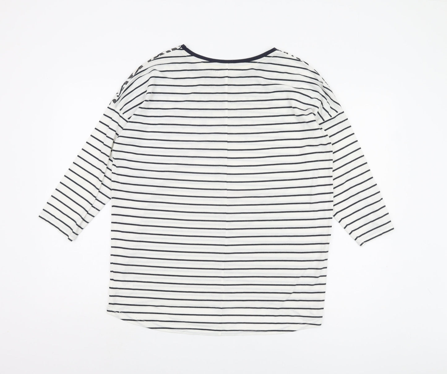 Womens UK Size 14 NEXT White Basic T-Shirt