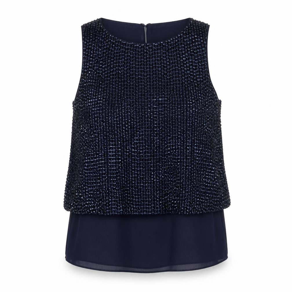Womens UK Size 12 Coast Blue Basic Blouse