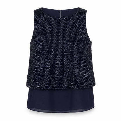 Womens UK Size 12 Coast Blue Basic Blouse