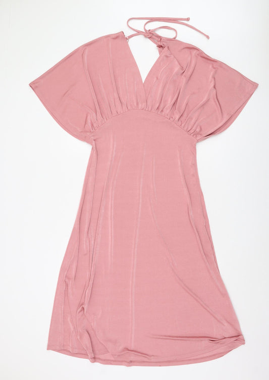 Next Women's Pink Tie Dress, Size 12