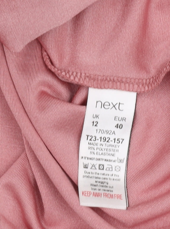 Next Women's Pink Tie Dress, Size 12