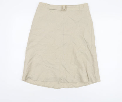 Marks and Spencer Beige Women's Skirt Size 12