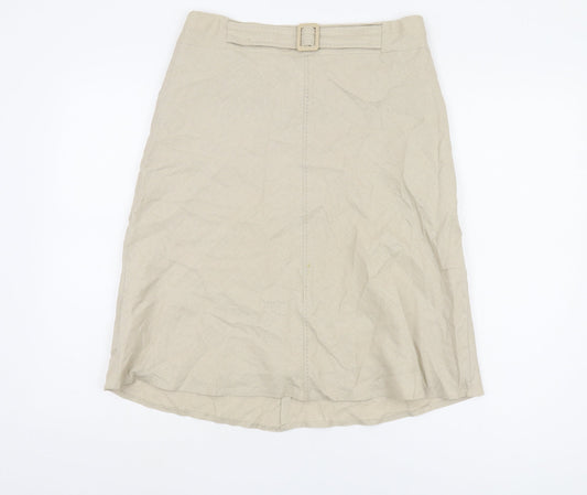 Marks and Spencer Beige Women's Skirt Size 12