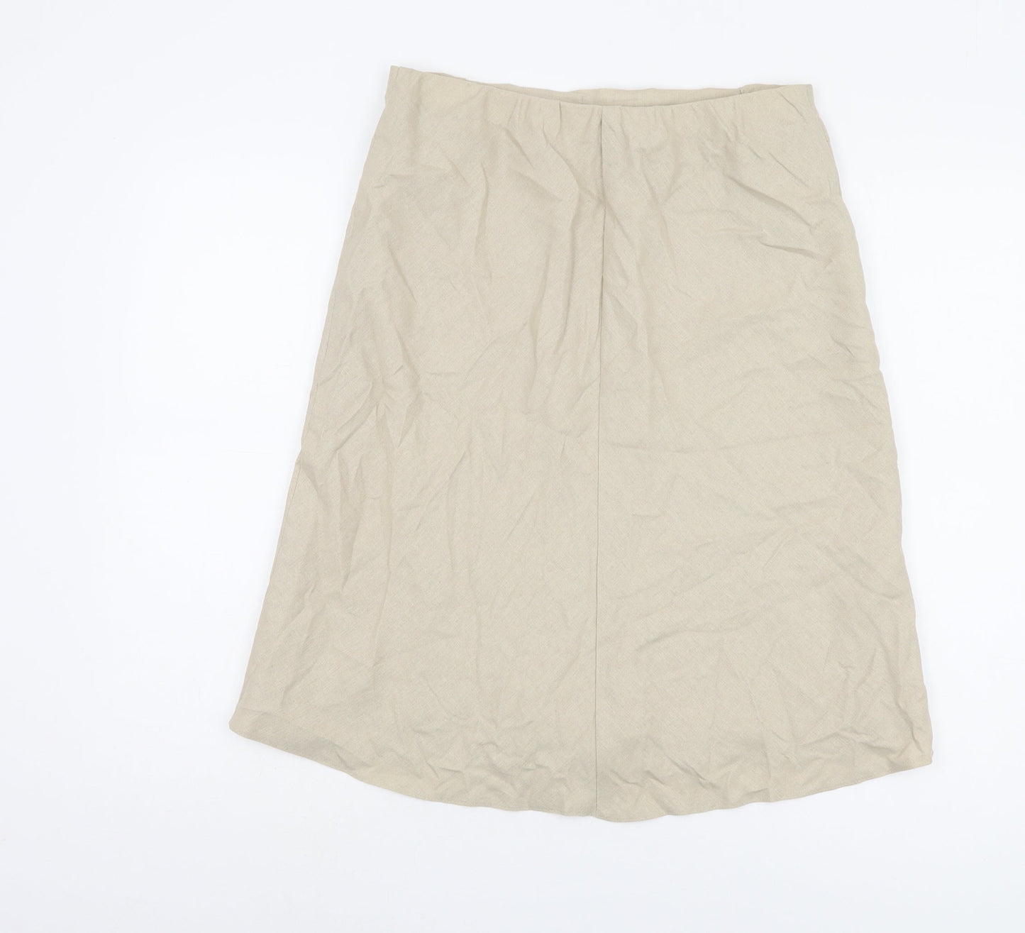 Marks and Spencer Beige Women's Skirt Size 12