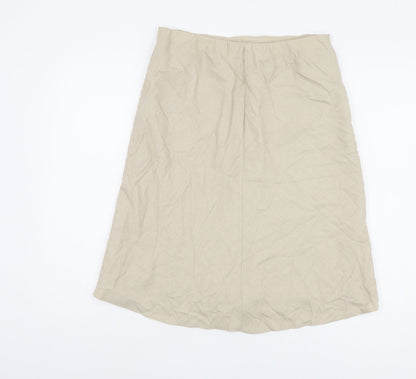 Marks and Spencer Beige Women's Skirt Size 12
