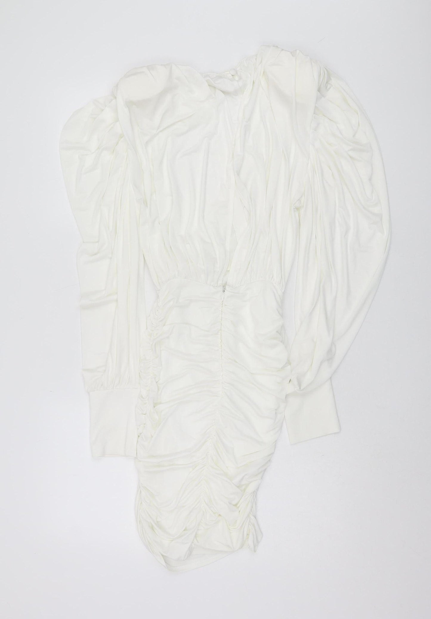 River Island Women Ivory Bodycon Dress Size 8