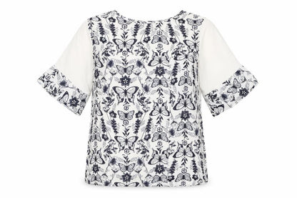Womens UK Size 12 NEXT White Basic Blouse
