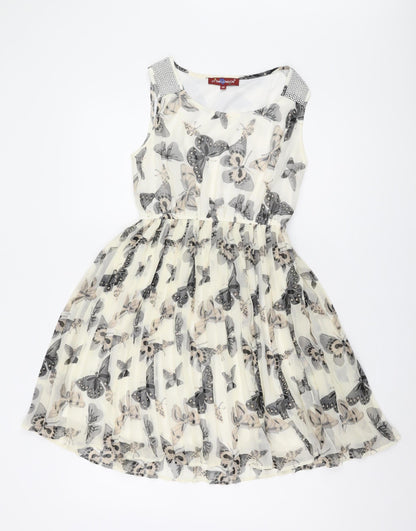 Uttam London Women's Multicoloured A-Line Dress