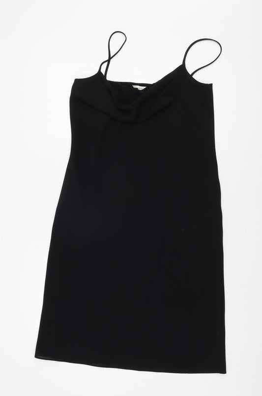 Dorothy Perkins Women's Black Slip Dress Size 14