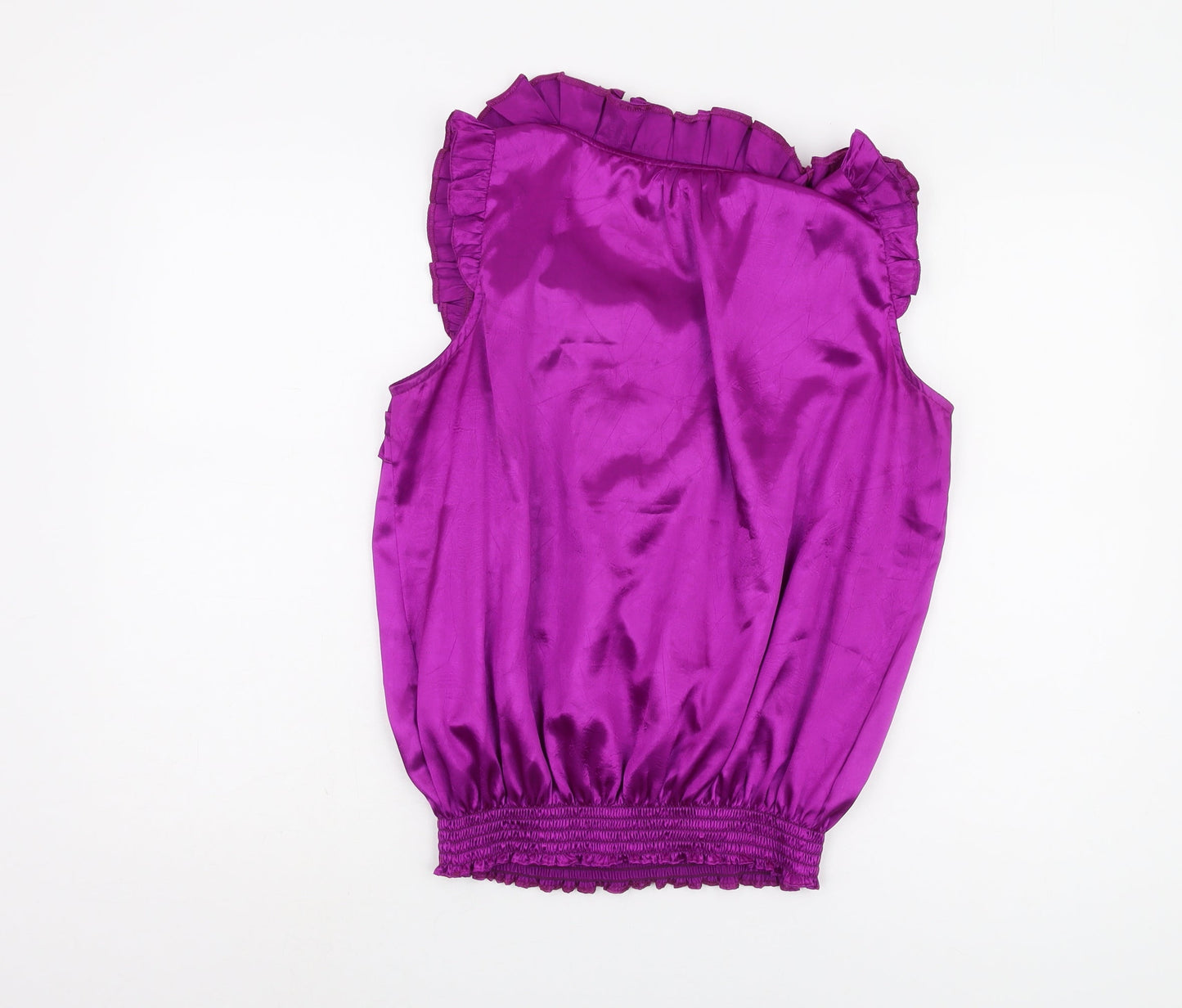 Womens UK Size 12 River Island Purple Camisole Blouse