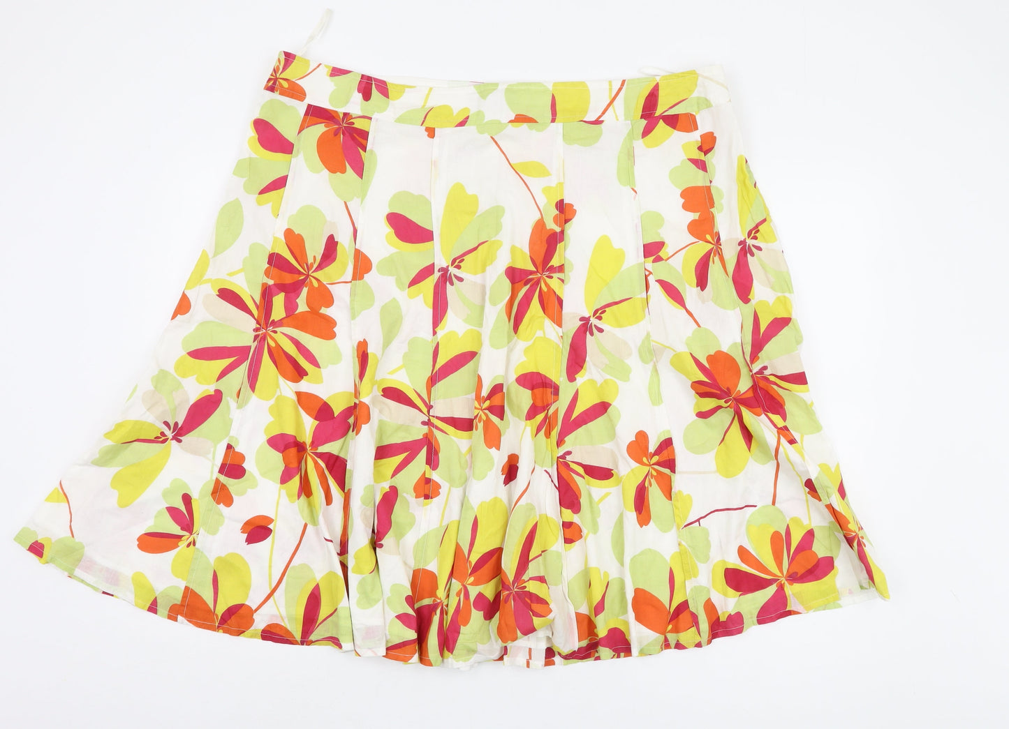 Monsoon Women's Multicoloured Floral Skirt Size 22