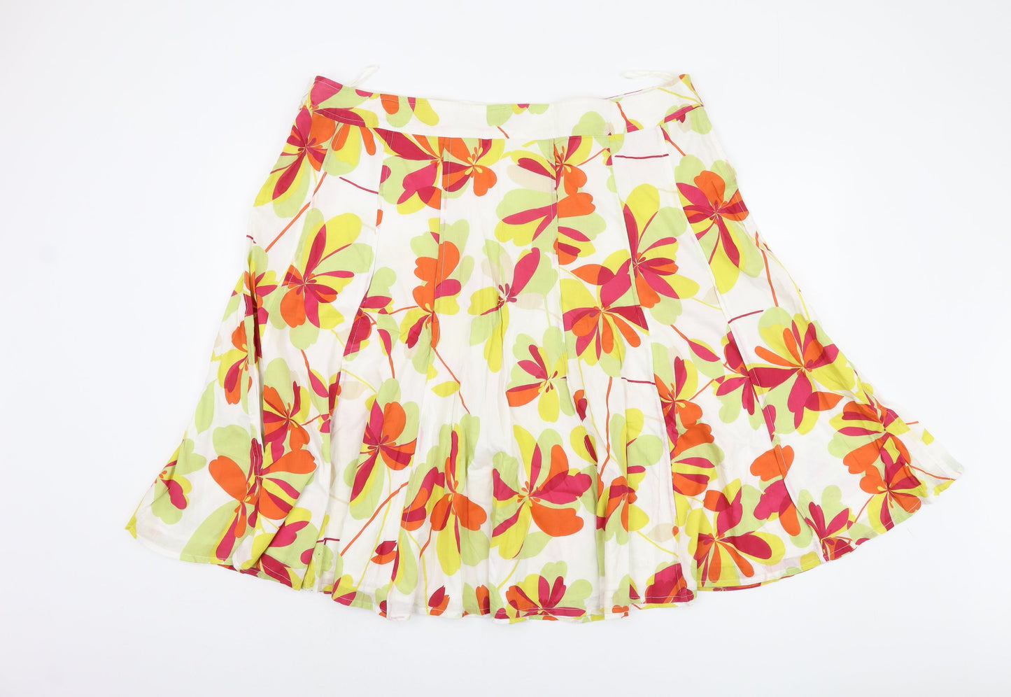 Monsoon Women's Multicoloured Floral Skirt Size 22