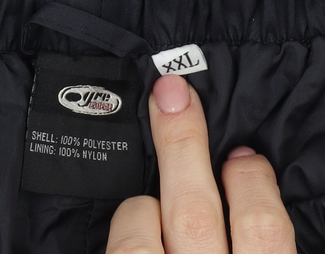 Jnc Explorer Men's Black 2XL Trousers Elastic Waist